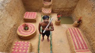 Mr Saveoun Update 12 Days Building  Underground Home With Small Swimming Pool