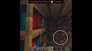 Underground House ? Tutorial #6#shorts #short