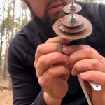 Underground house, a cozy day in hiding underground, shelter building in the woods