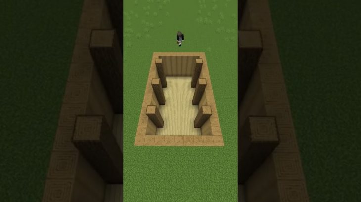 how to create underground house. SUBSCRIBE FOR MORE! #gaming #viral #shorts #apex #minecraft