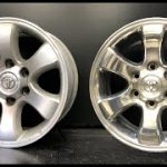 【アルミホイール磨き】古いトヨタランドクルーザーの純正ホイールを鏡面になるまで磨いてみた