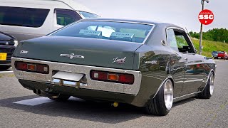 艶々なローレル❗️など【旧車✨搬出】勇士会 スカイライン 旧車ミーティング 哥麿会