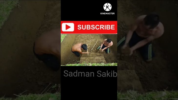 Build Swimming Pool Water Slide Around Secret Underground House -Part 1.S4 sakib.#shorts .#build