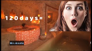 Building a secret underground swimming pool near the temple