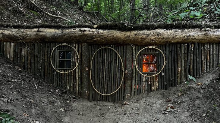 Building underground house in jungle. Hidden home. Bushcraft survival shelter. Village life. Part 3