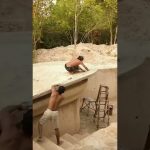 Create an underground house 2 #shorts