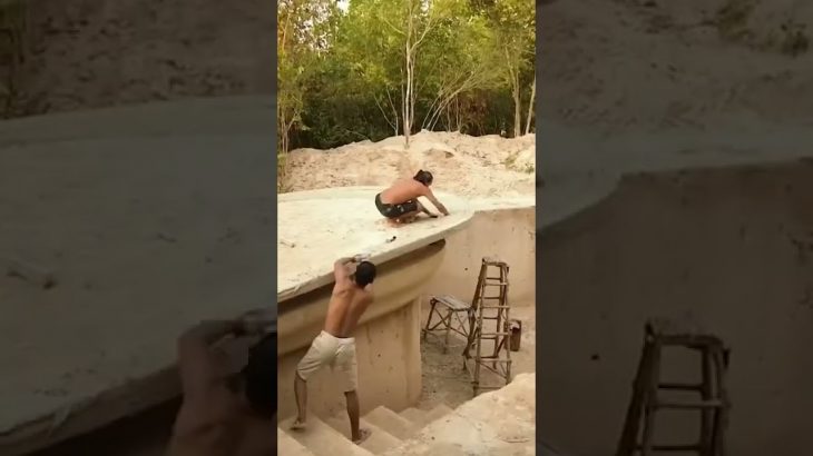 Create an underground house 2 #shorts