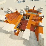 ⚒ MINECRAFT | How to build a desert underground house