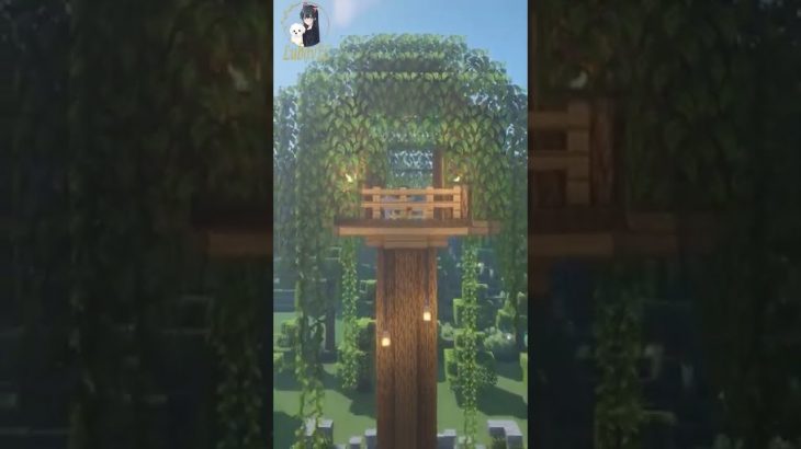 Minecraft | How to Build a Tree and Underground House #1