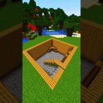 Underground house time-lapse #mcflame #housedesign #minecraft #shorts