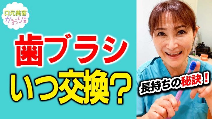 歯ブラシっていつ交換？長持ちさせるには磨き方が最重要！