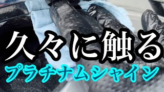 トラックアルミホイール磨き