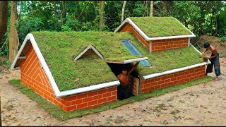 70Days Building House with Decoration Underground Living Room