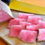 【肉磨きASMR】肉屋のローストビーフが出来上がるまでの一部始終