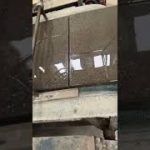 Linear type terrazzo tile polishing machine working in our client’s factory