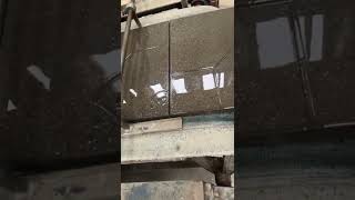 Linear type terrazzo tile polishing machine working in our client’s factory