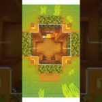 Minecraft Underground House Tutorial | Minecraft Tutorial #shorts