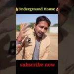 Underground House. mr. Indian hacker Crazy xyz experiment #shorts #experiment
