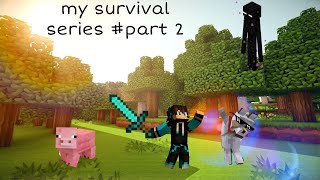 making underground house my survivor series #part 2