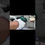 バイク　旧車レストア中　エンジン磨き　#shorts