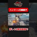 これもう砥石いらなくない？刃鱗磨き×ハンマー【モンハンサンブレイク】