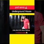 we made underground house|Die is Alive @MR. INDIAN HACKER @Crazy XYZ #shorts