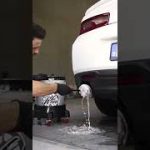 Cleaning & Polishing Exhaust Tips #shorts