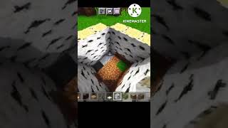 Minecraft underground house#shorts