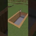 Underground House in Minecraft-بيت تحت الارض في ماين كرافت ?