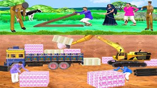 भूमिगत चोर घर Underground Secret Thief House Moral Stories Hindi Kahaniya New Funny Comedy Video