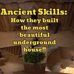We Built the Most Beautiful Underground House!!