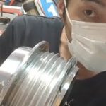 アルミ磨きしながら雑談配信